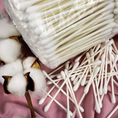 Kosmetiniai ausų krapštukai VELVET, 300 vnt Kosmetiniai ausų krapštukai VELVET, 300 vnt