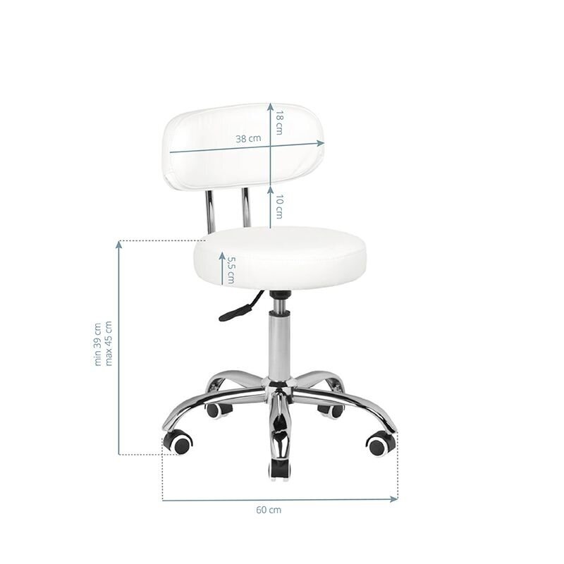 Profesionali kosmetologinė meistro kėdutė PEDICURE A-007 3 Profesionali kosmetologinė meistro kėdutė PEDICURE A-007 3