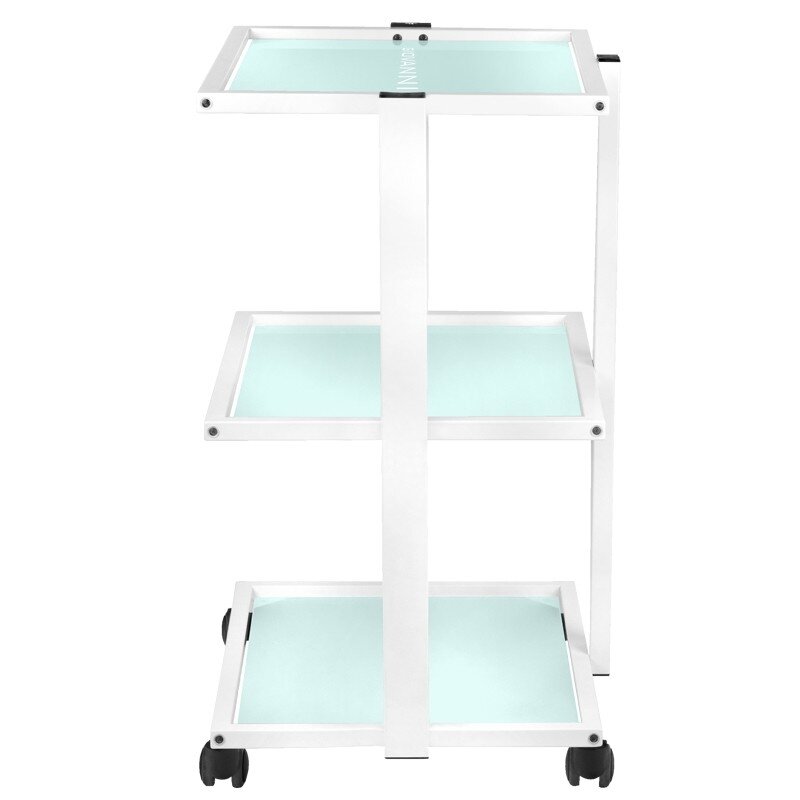 GIOVANNI CLASSIC 1040 profesionalus kosmetologinis vežimėlis, baltos spalvos 2 GIOVANNI CLASSIC 1040 profesionalus kosmetologinis vežimėlis, baltos spalvos 2
