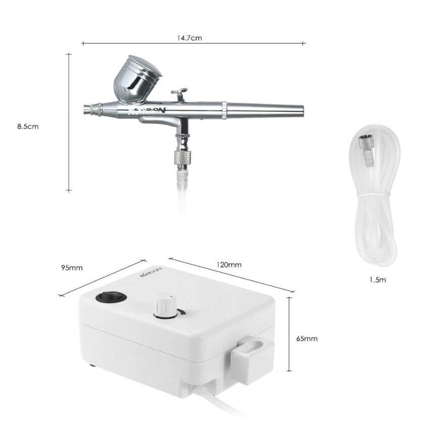 Kompresorius su aerografu AIR BRUSH 2