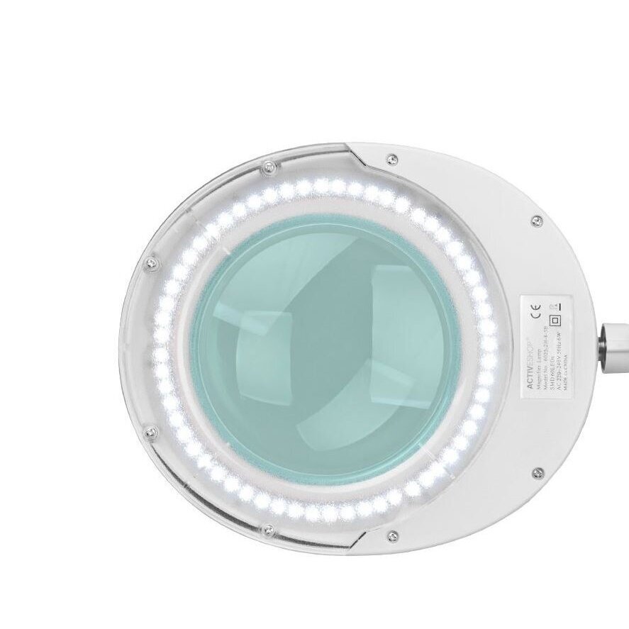ELEGANTE RED LINE profesionali kosmetologinė LED lempa - lupa ELEGANTE 6025 60 SMD 5D (su stovu) 4 ELEGANTE RED LINE profesionali kosmetologinė LED lempa - lupa ELEGANTE 6025 60 SMD 5D (su stovu) 4