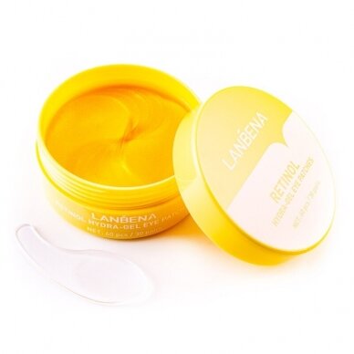 LANBENA EYE PADS retinolio hidrogelio paakių kaukės, 60 vnt. LANBENA EYE PADS retinolio hidrogelio paakių kaukės, 60 vnt.