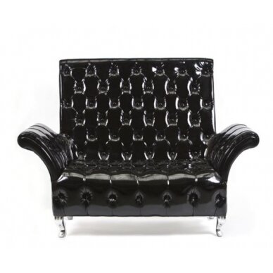 Profesionali laukiamojo sofa AISTRA, juoda lakuota oda 1 Profesionali laukiamojo sofa AISTRA, juoda lakuota oda 1