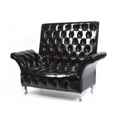 Profesionali laukiamojo sofa AISTRA, juoda lakuota oda Profesionali laukiamojo sofa AISTRA, juoda lakuota oda