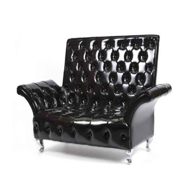 Profesionali laukiamojo sofa AISTRA, juoda lakuota oda Profesionali laukiamojo sofa AISTRA, juoda lakuota oda