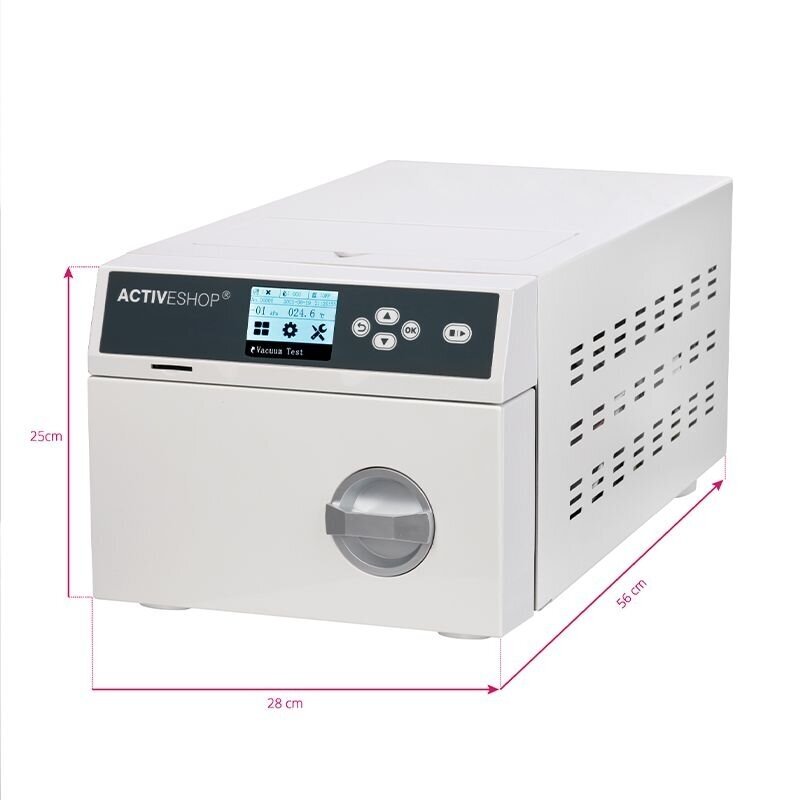 LAFOMED LFSS03AA LCD 3 L KL. autoklavas (medicininė B klasė) 13 LAFOMED LFSS03AA LCD 3 L KL. autoklavas (medicininė B klasė) 13