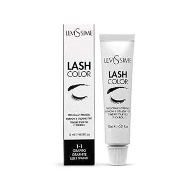 LEVISSIME blakstienų ir antakių dažai GRAPHITE, 15 ml LEVISSIME blakstienų ir antakių dažai GRAPHITE, 15 ml