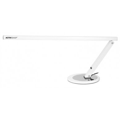 Profesionali stalinė lempa manikiūro darbams SLIM LED, baltos spalvos 2 Profesionali stalinė lempa manikiūro darbams SLIM LED, baltos spalvos 2