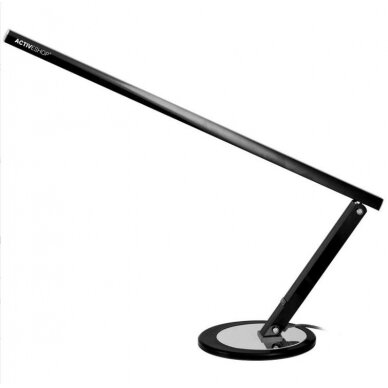 Profesionali stalinė lempa manikiūro darbams SLIM LED, juodos spalvos Profesionali stalinė lempa manikiūro darbams SLIM LED, juodos spalvos