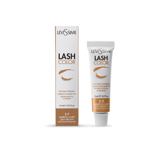 LEVISSIME blakstienų ir antakių dažai LIGHT BROWN, 15 ml LEVISSIME blakstienų ir antakių dažai LIGHT BROWN, 15 ml