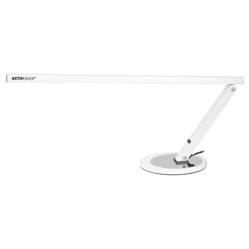 Profesionali stalinė lempa manikiūro darbams SLIM LED, baltos spalvos 2