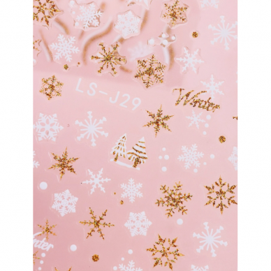 Lipdukai nagams CHRISTMAS SNOWFLAKE 1 Lipdukai nagams CHRISTMAS SNOWFLAKE 1