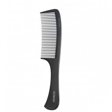 LUSSONI HC 400 HANDLE COMB profesionalios kirpėjo šukos LUSSONI HC 400 HANDLE COMB profesionalios kirpėjo šukos