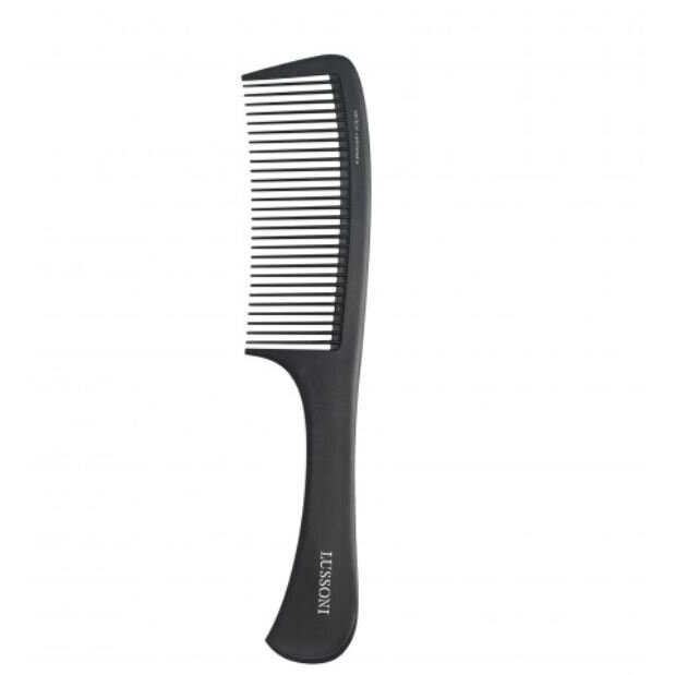 LUSSONI HC 400 HANDLE COMB profesionalios kirpėjo šukos LUSSONI HC 400 HANDLE COMB profesionalios kirpėjo šukos