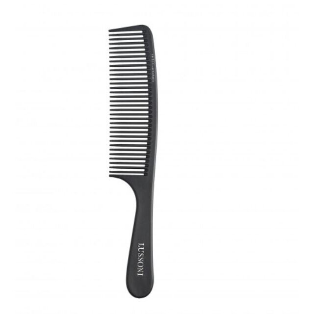 LUSSONI HC 404 HANDLE COMB profesionalios kirpėjo šukos LUSSONI HC 404 HANDLE COMB profesionalios kirpėjo šukos