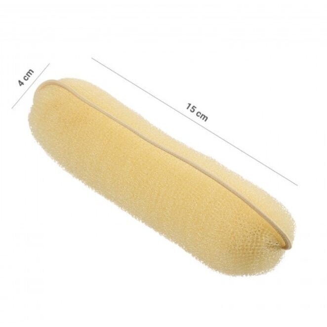LUSSONI lanksti plaukų kempinėlė kuodui formuoti YELLOW, 150 mm 1 LUSSONI lanksti plaukų kempinėlė kuodui formuoti YELLOW, 150 mm 1