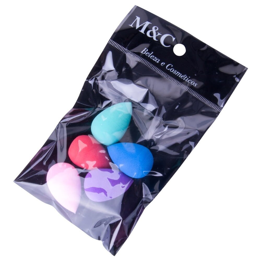Mažos makiažo kempinėlės MINI, 5 vnt. Mažos makiažo kempinėlės MINI, 5 vnt.