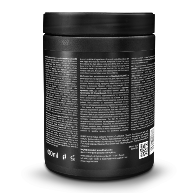 MAGMARI ACCANTO maitinamoji kaukė plaukams, 1000 ml 1 MAGMARI ACCANTO maitinamoji kaukė plaukams, 1000 ml 1