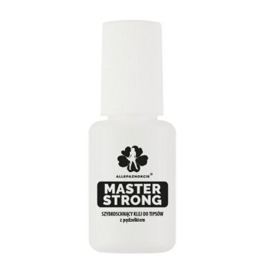 MASTER STRONG tipsų klijai su teptuku, 10g