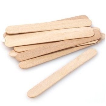 Medinės mentelės depiliacijai, 100 vnt. WOOD BIG Medinės mentelės depiliacijai, 100 vnt. WOOD BIG