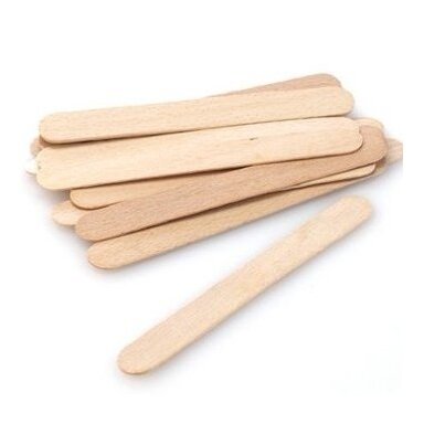 Medinės mentelės depiliacijai, 100 vnt. WOOD BIG Medinės mentelės depiliacijai, 100 vnt. WOOD BIG