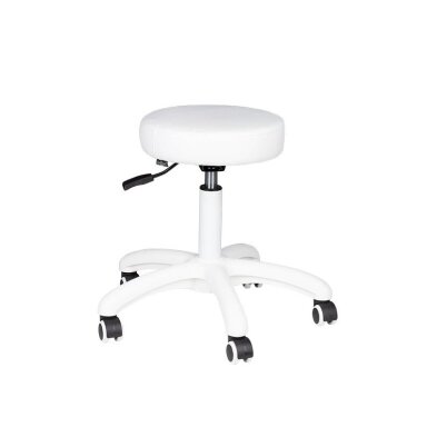 Profesionali meistro kėdutė AM-303-2, baltos spalvos