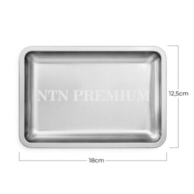 Metalinis stačiakampis indas procedūroms ir įrankiams susidėti NTN PREMIUM 2 Metalinis stačiakampis indas procedūroms ir įrankiams susidėti NTN PREMIUM 2