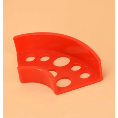 Stovelis pigmentams laikyti RED PLASTIC 2 Stovelis pigmentams laikyti RED PLASTIC 2
