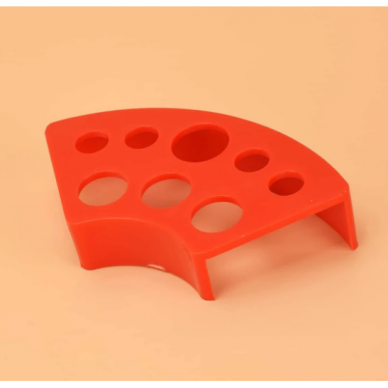 Stovelis pigmentams laikyti RED PLASTIC