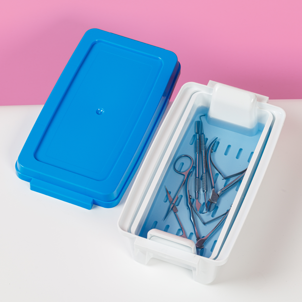 MICROSTOP instrumentų mirkimo vonelė CO-1L, šviesiai mėlyna 2 MICROSTOP instrumentų mirkimo vonelė CO-1L, šviesiai mėlyna 2