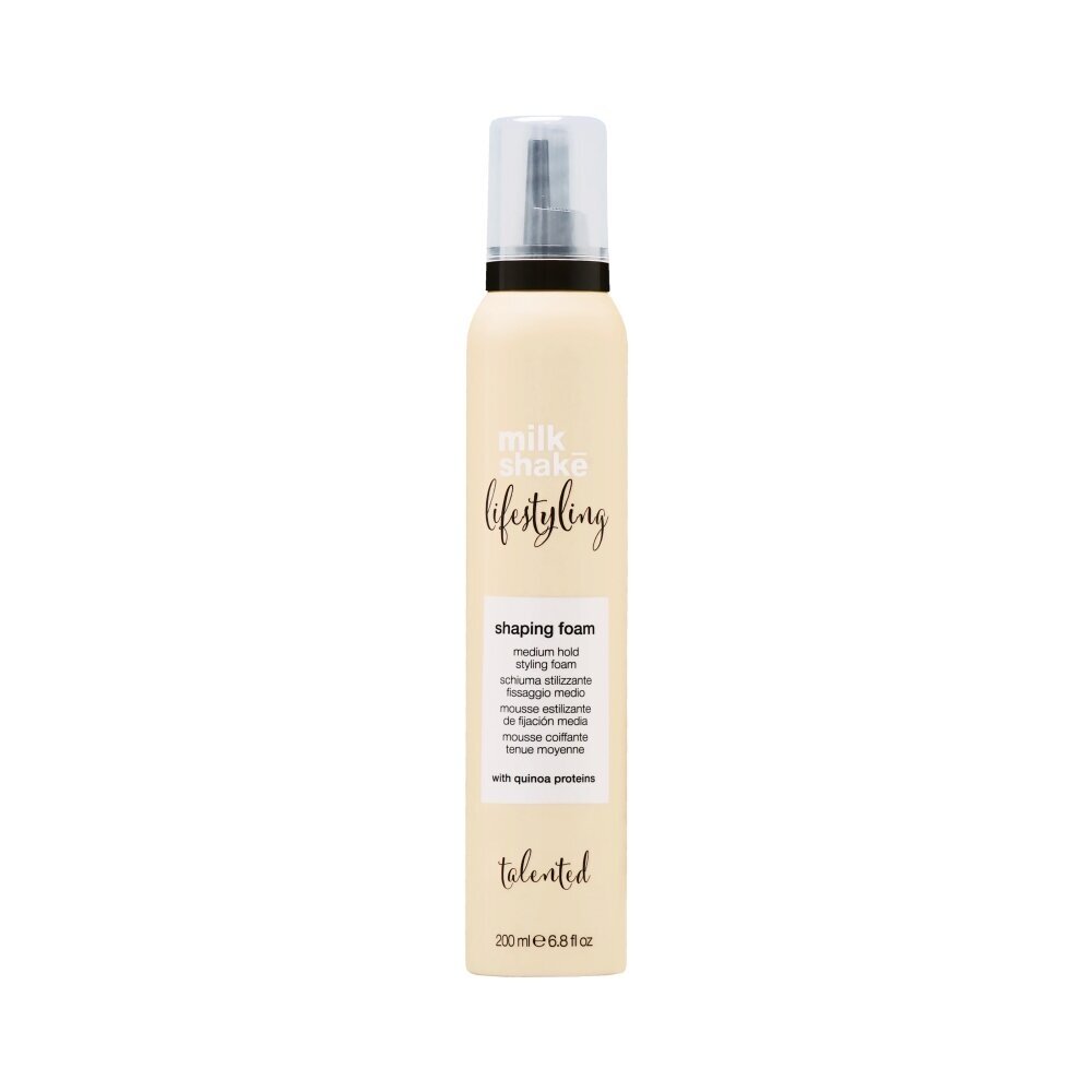MILK SHAKE LIFESTYLING SHAPING FOAM  formuojančios plaukų putos, 200 ml