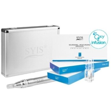 Profesionalus mezopenas mikroadatinei mezoterapijai SYIS-05 + SYIS KOSMETIKOS RINKINYS Profesionalus mezopenas mikroadatinei mezoterapijai SYIS-05 + SYIS KOSMETIKOS RINKINYS