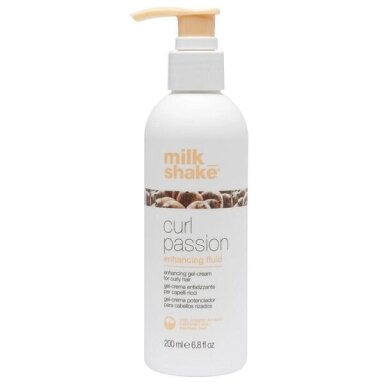 MILK SHAKE CURL PASSION intensyvaus poveikio gelis-kremas garbanotiems plaukams, 200 ml MILK SHAKE CURL PASSION intensyvaus poveikio gelis-kremas garbanotiems plaukams, 200 ml