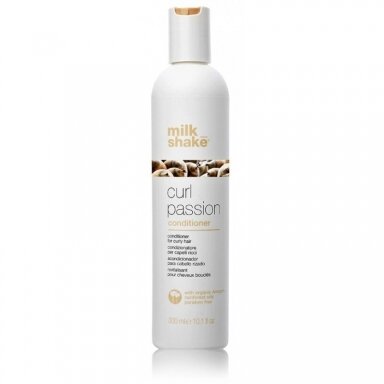 MILK SHAKE CURL PASSION kondicionierius garbanotiems plaukams su organiniu amazonės miškų aliejumi, 300 ml MILK SHAKE CURL PASSION kondicionierius garbanotiems plaukams su organiniu amazonės miškų aliejumi, 300 ml