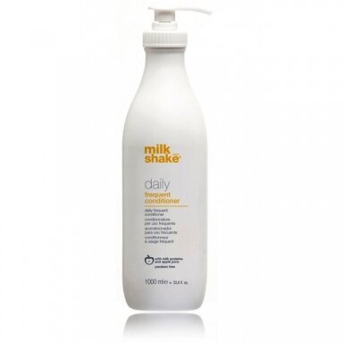 MILK SHAKE DAILY CONDITIONER kondicionierius plaukams kasdieniam naudojimui su pieno proteinais bei apelsinų sultimis, 1000 ml. MILK SHAKE DAILY CONDITIONER kondicionierius plaukams kasdieniam naudojimui su pieno proteinais bei apelsinų sultimis, 1000 ml.