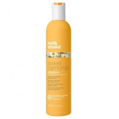 MILK SHAKE SWEET CAMOMILE šampūnas šviesiems plaukams, 300ml MILK SHAKE SWEET CAMOMILE šampūnas šviesiems plaukams, 300ml