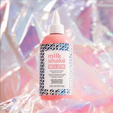 MILK SHAKE INSTA.LOTION losjonas akimirksniu suteikiantis šilko švelnumo ir blizgesio, 250 ml. MILK SHAKE INSTA.LOTION losjonas akimirksniu suteikiantis šilko švelnumo ir blizgesio, 250 ml.