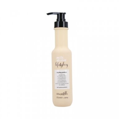 MILK SHAKE LIFESTYLING STYLING POTION maitinamasis plaukų kremas, 175 ml. MILK SHAKE LIFESTYLING STYLING POTION maitinamasis plaukų kremas, 175 ml.
