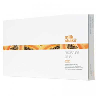 MILK SHAKE Moisture plus drėkinamasis losjonas sausiems plaukams 6x12 ml MILK SHAKE Moisture plus drėkinamasis losjonas sausiems plaukams 6x12 ml