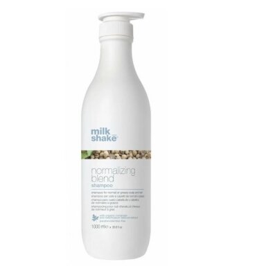 MILK SHAKE NORMALIZING BLEND galvos odos būklę normalizuojantis šampūnas, 1000 ml. MILK SHAKE NORMALIZING BLEND galvos odos būklę normalizuojantis šampūnas, 1000 ml.