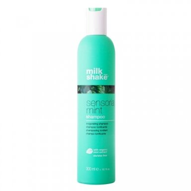 MILK SHAKE SENSORIAL MINT galvos odą ir plaukus gaivinantis šampūnas, 300ml MILK SHAKE SENSORIAL MINT galvos odą ir plaukus gaivinantis šampūnas, 300ml
