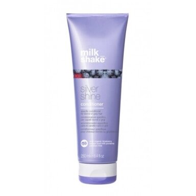MILK SHAKE SILVER SHINE CONDITIONER žilų ir šviesintų plaukų kondicionierius, 250 ml MILK SHAKE SILVER SHINE CONDITIONER žilų ir šviesintų plaukų kondicionierius, 250 ml