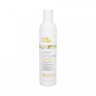 MILK SHAKE SWEET CAMOMILE atgaivinantis plaukus kondicionierius, 300 ml. MILK SHAKE SWEET CAMOMILE atgaivinantis plaukus kondicionierius, 300 ml.