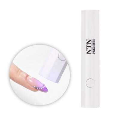 Mini LED/UV nagų lempa 8806, 3 W Mini LED/UV nagų lempa 8806, 3 W