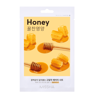 MISSHA HONEY lakštinė veido kaukė praturtinta medumi, 1 vnt