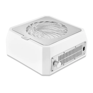 MICROSTOP BASE profesionalus nagų dulkių surinkėjas su HEPA filtru, baltos spalvos MICROSTOP BASE profesionalus nagų dulkių surinkėjas su HEPA filtru, baltos spalvos