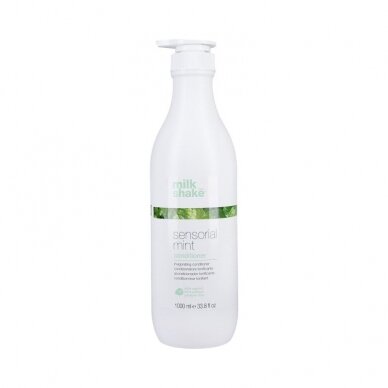 MILK SHAKE Gaivinantis, mėtų kvapo plaukų kondicionierius, 1000 ml. MILK SHAKE Gaivinantis, mėtų kvapo plaukų kondicionierius, 1000 ml.