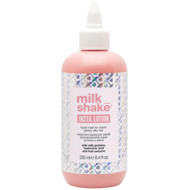 MILK SHAKE INSTA.LOTION losjonas akimirksniu suteikiantis šilko švelnumo ir blizgesio, 250 ml. MILK SHAKE INSTA.LOTION losjonas akimirksniu suteikiantis šilko švelnumo ir blizgesio, 250 ml.