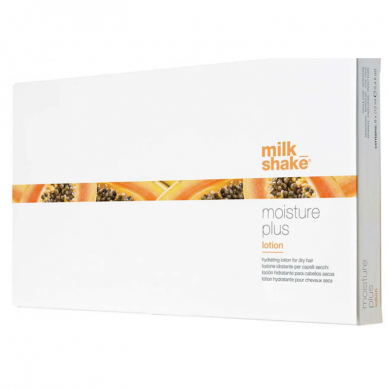 MILK SHAKE Moisture plus drėkinamasis losjonas sausiems plaukams 6x12 ml MILK SHAKE Moisture plus drėkinamasis losjonas sausiems plaukams 6x12 ml