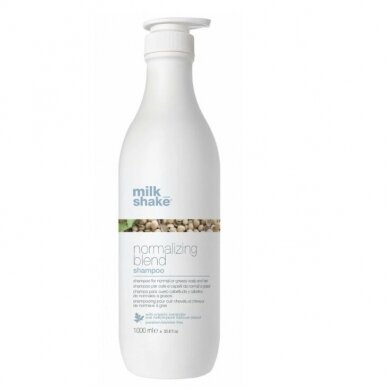 MILK SHAKE NORMALIZING BLEND galvos odos būklę normalizuojantis šampūnas, 1000 ml. MILK SHAKE NORMALIZING BLEND galvos odos būklę normalizuojantis šampūnas, 1000 ml.